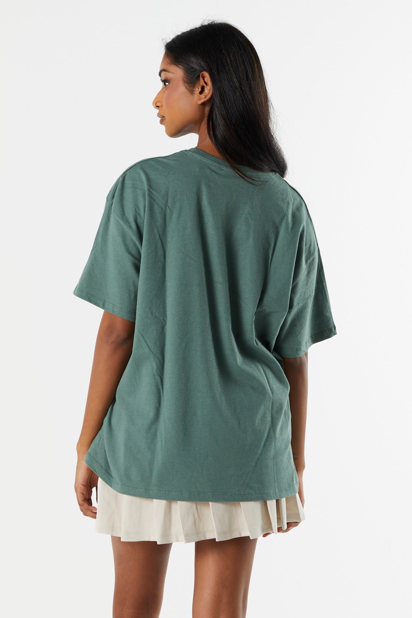 Snoopy Graphic Boyfriend T-Shirt sold by Charlotte Russe product image thumbnail 2