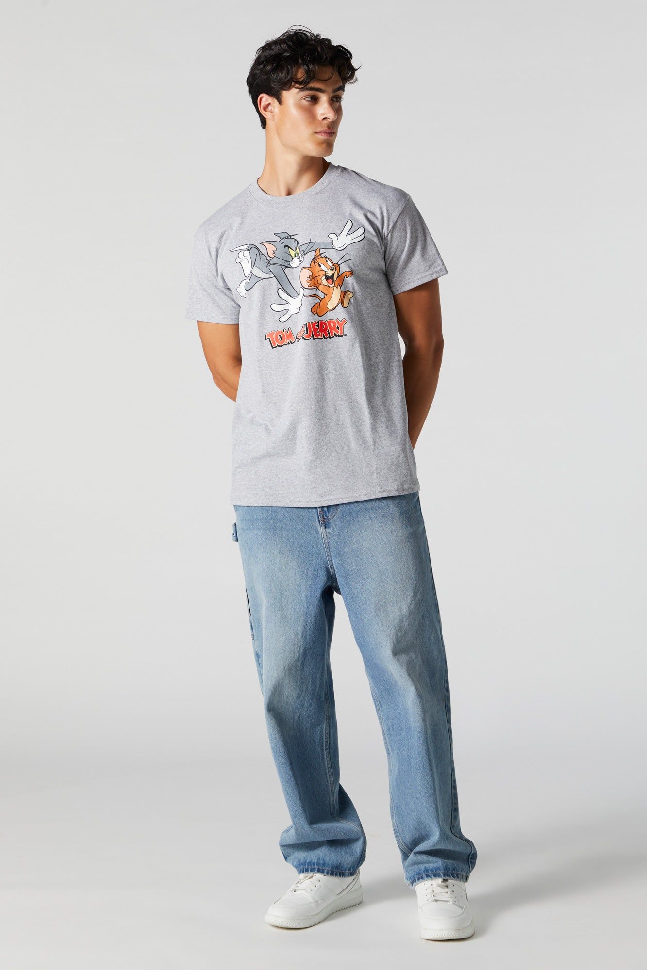 Tom and Jerry Graphic T-Shirt sold by Charlotte Russe product image thumbnail 4