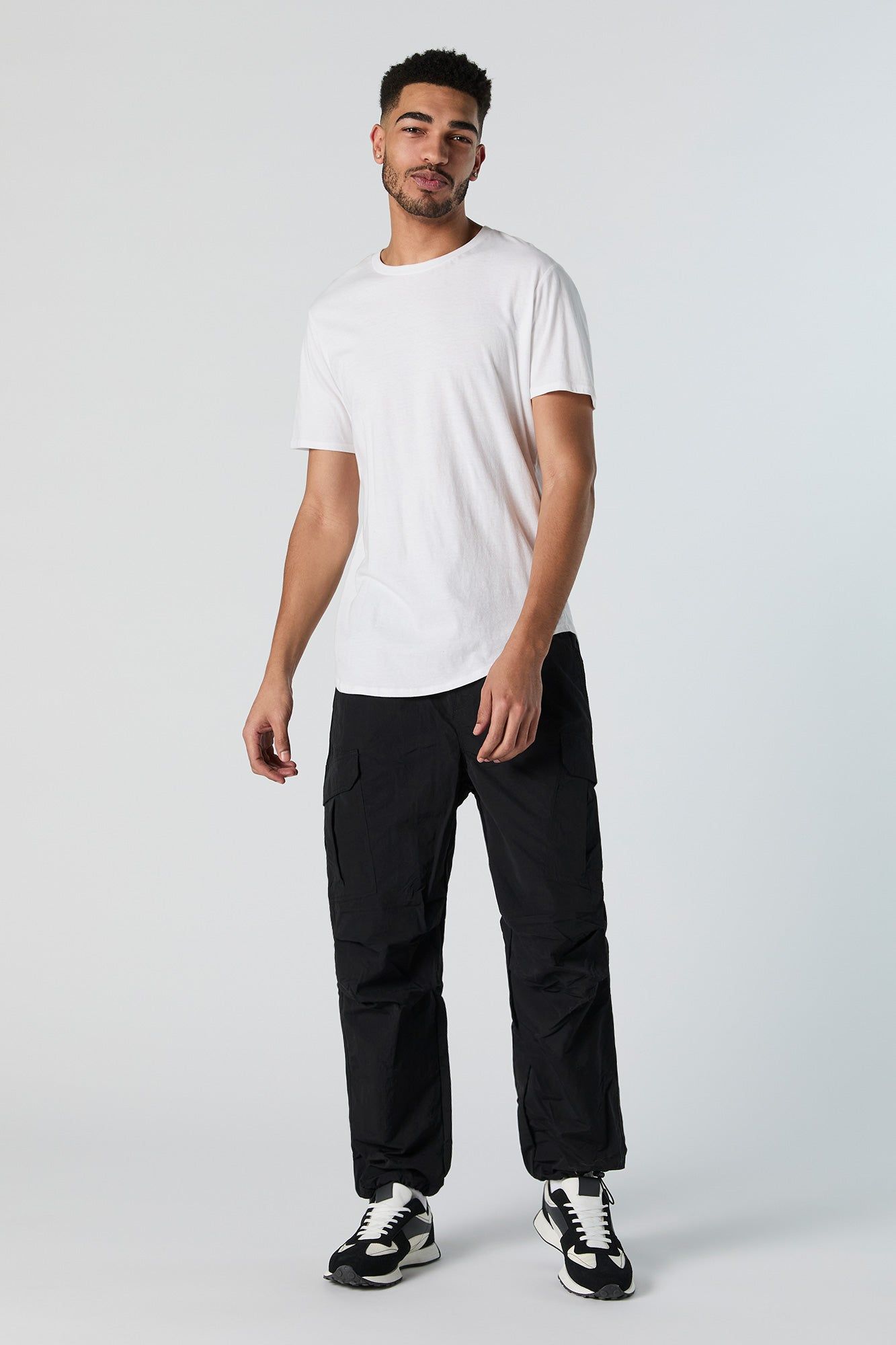 Nylon Parachute Cargo Pant sold by Charlotte Russe product image thumbnail 5