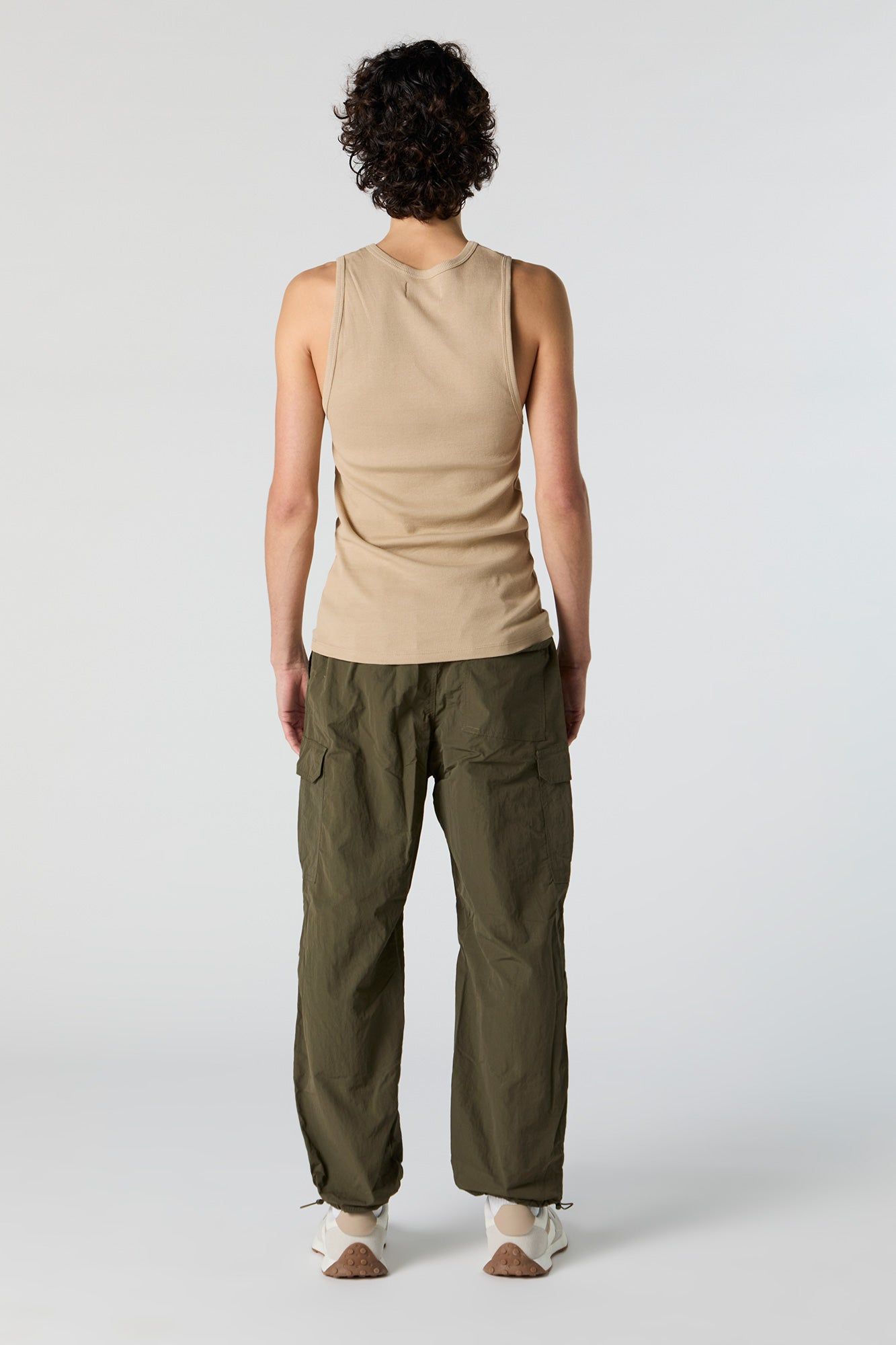Nylon Parachute Cargo Pant sold by Charlotte Russe product image thumbnail 3