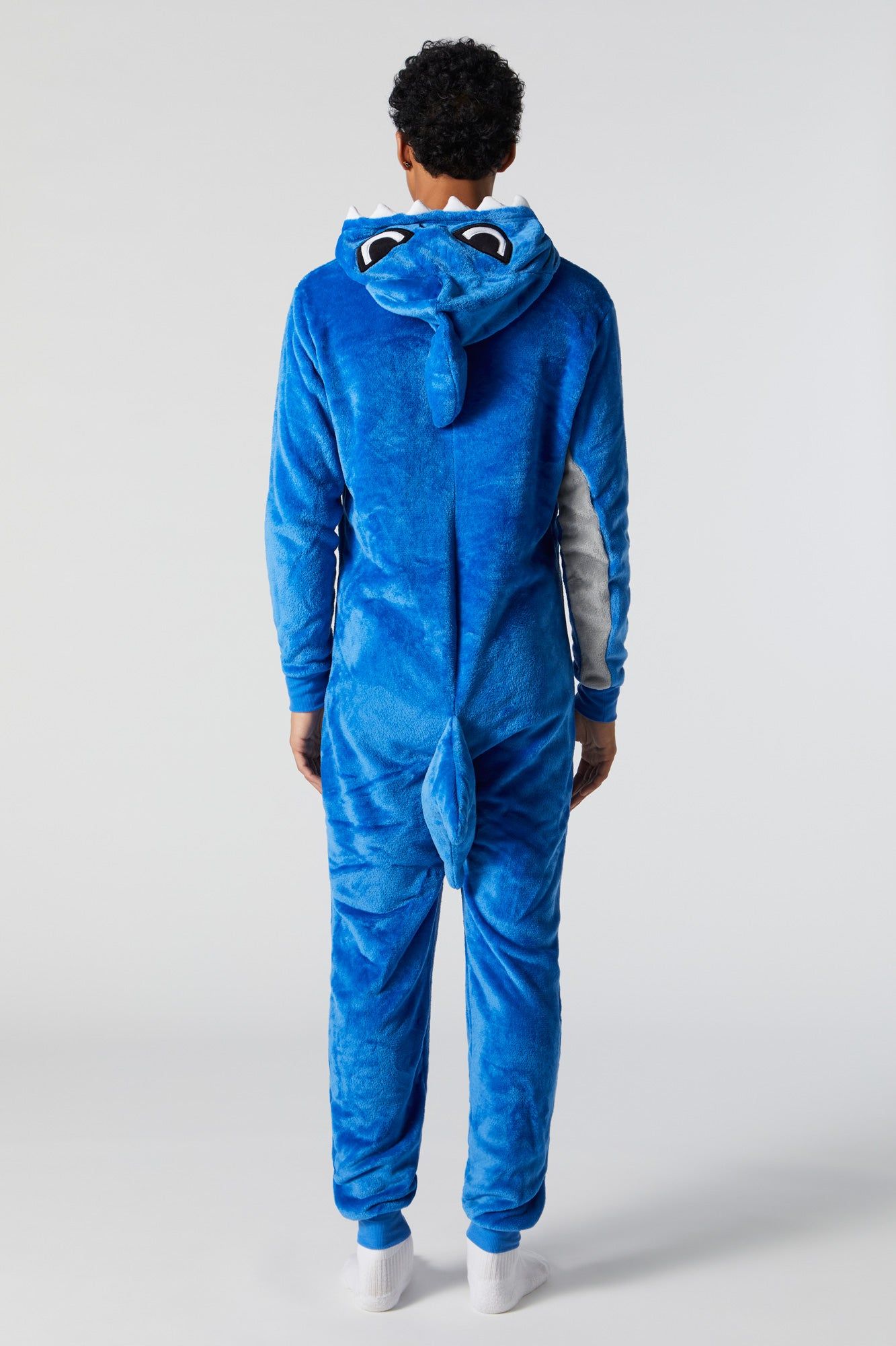 Plush 3D Shark Onesie sold by Charlotte Russe product image thumbnail 2