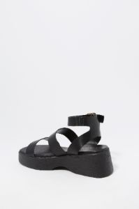 Platform Wedge Strappy Sandal sold by Charlotte Russe
