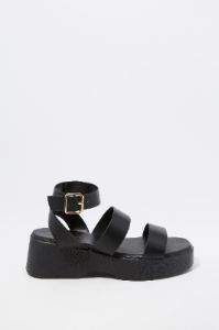 Platform Wedge Strappy Sandal sold by Charlotte Russe
