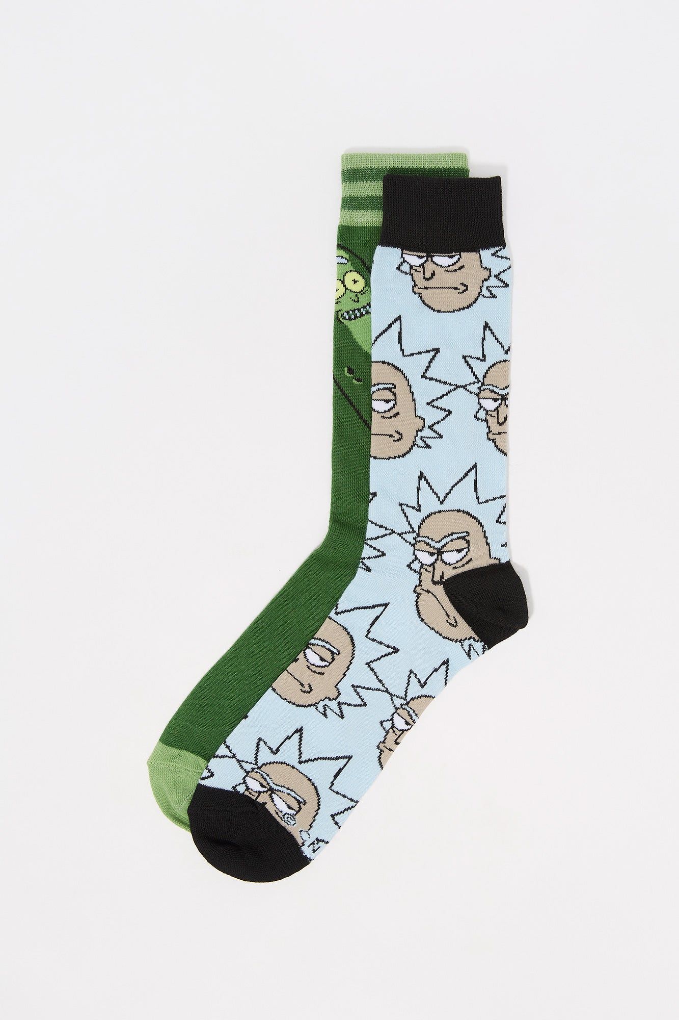 Rick and Morty Crew Sock (2 Pack) sold by Charlotte Russe