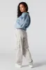 Colored Cargo Parachute Pant sold by Charlotte Russe