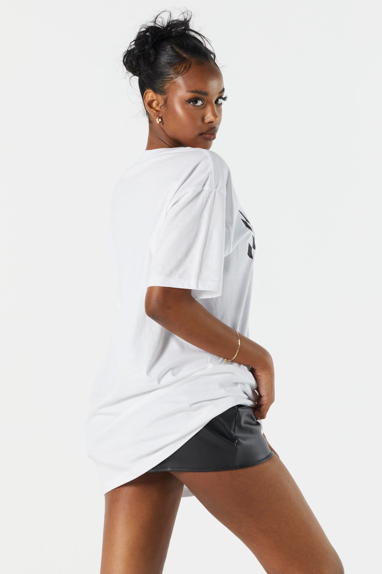 Betty Boop Graphic Boyfriend T-Shirt sold by Charlotte Russe product image thumbnail 2