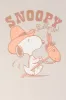 Snoopy Giddy Up Graphic Boyfriend T-Shirt sold by Charlotte Russe