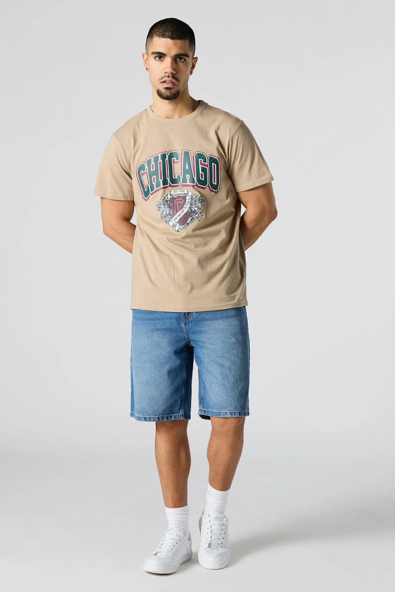 Chicago Graphic T-Shirt sold by Charlotte Russe product image thumbnail 3