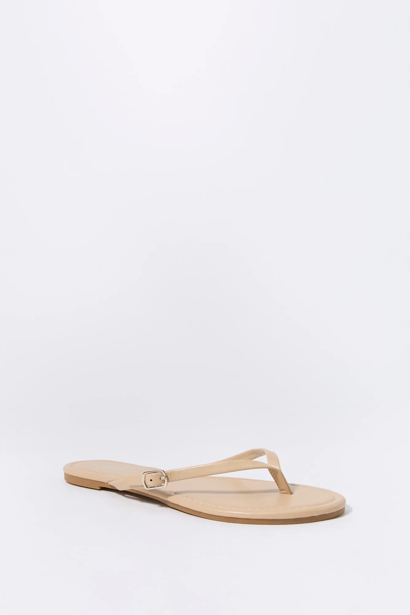 Faux-Leather Flip Flop sold by Charlotte Russe product image thumbnail 3