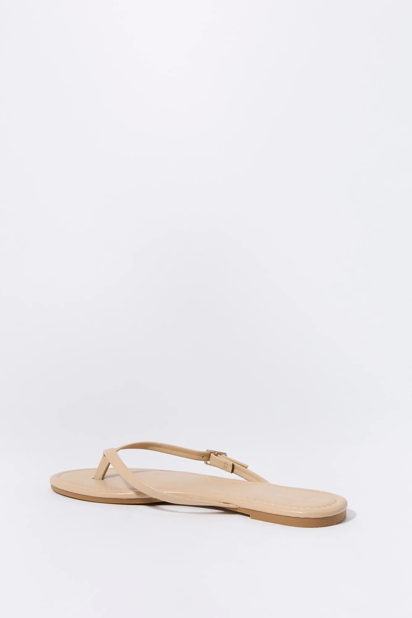 Faux-Leather Flip Flop sold by Charlotte Russe product image thumbnail 4