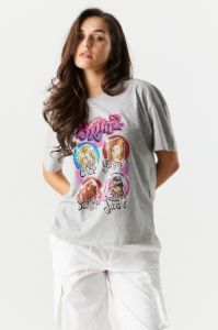 Gray Bratz Graphic Boyfriend T-Shirt sold by Charlotte Russe