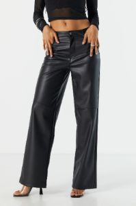 Faux Leather Straight Leg Pant sold by Charlotte Russe