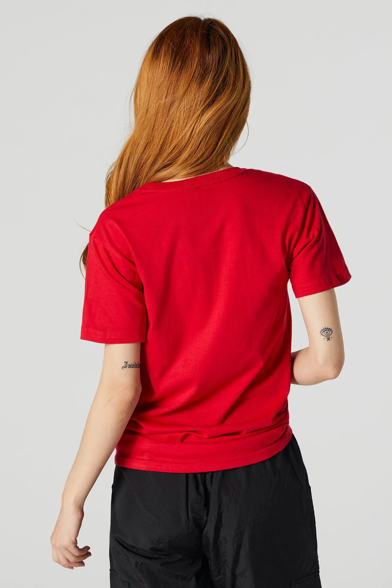 Kansas City Chiefs Graphic Boyfriend T-Shirt sold by Charlotte Russe product image thumbnail 2