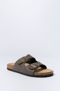 Green Cork Buckled Sandals sold by Charlotte Russe