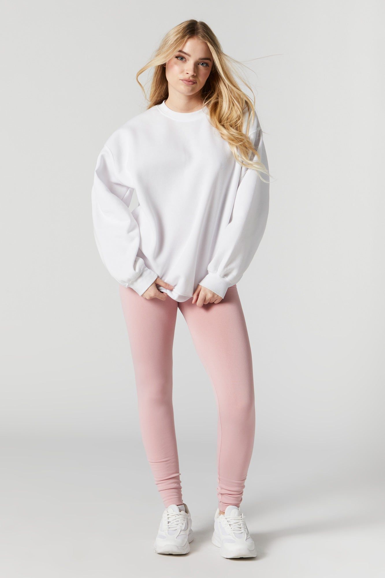 Pink High Rise Seamless Legging sold by Charlotte Russe