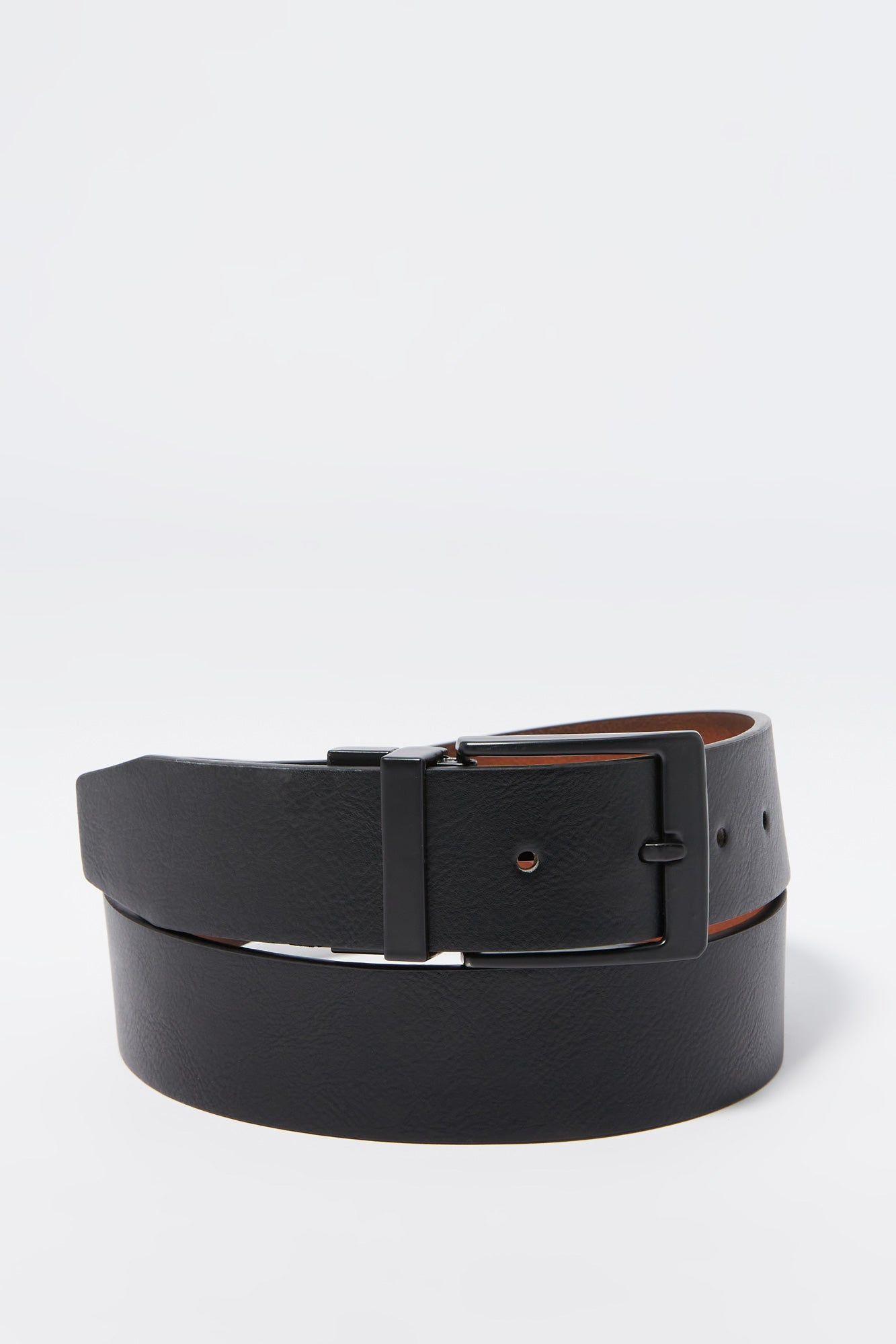 Black Reversible Belt sold by Charlotte Russe