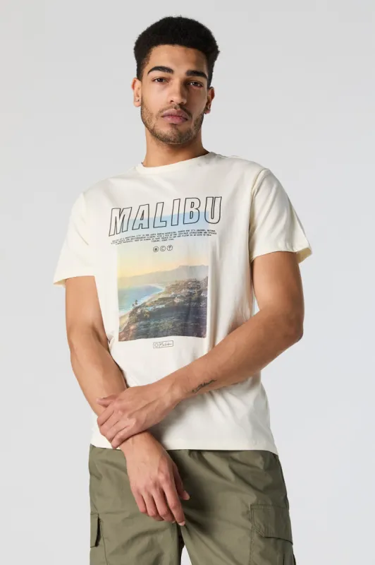Malibu Graphic T-Shirt sold by Charlotte Russe