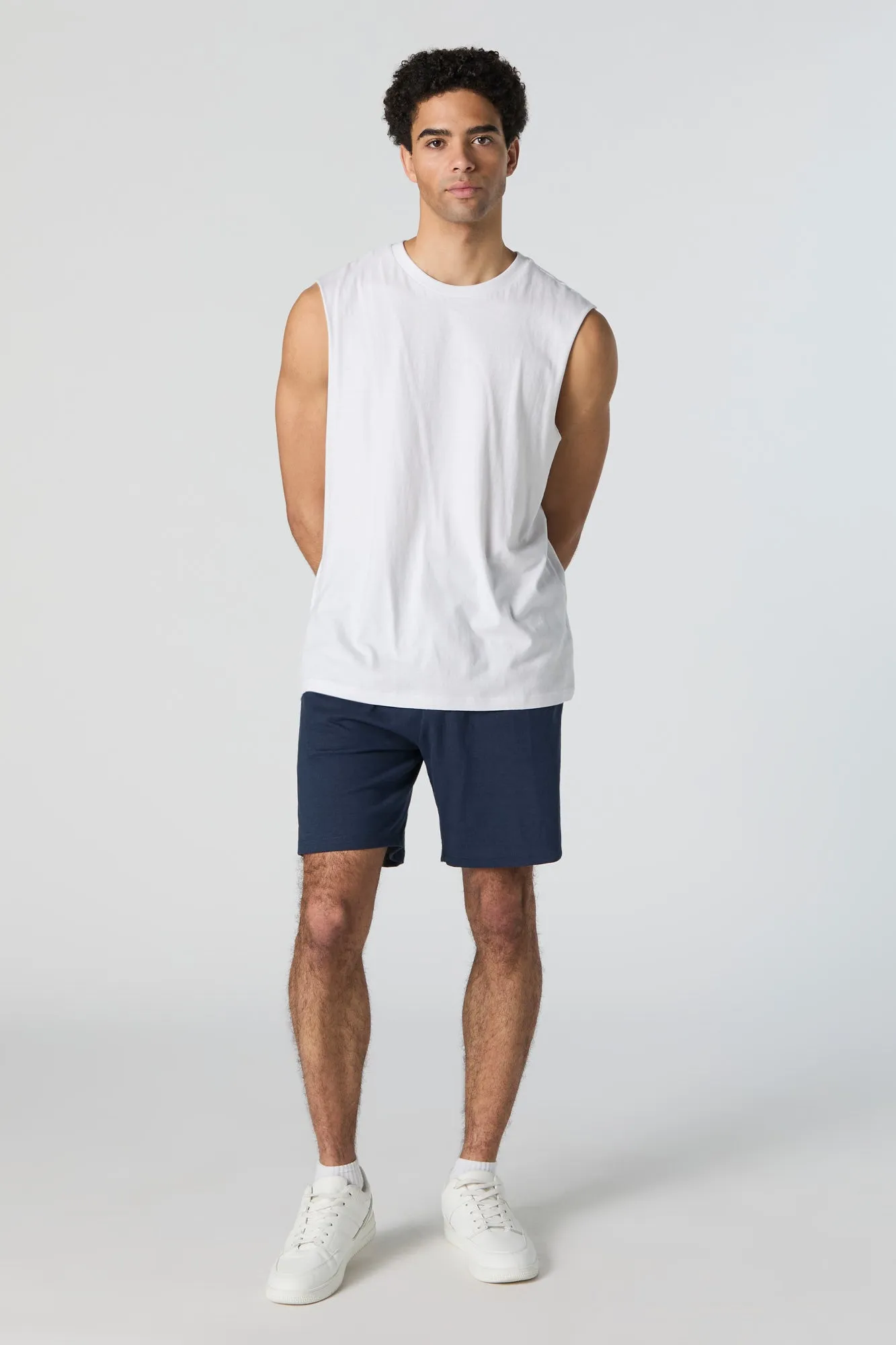 Fleece Elastic Waist Short sold by Charlotte Russe product image thumbnail 3