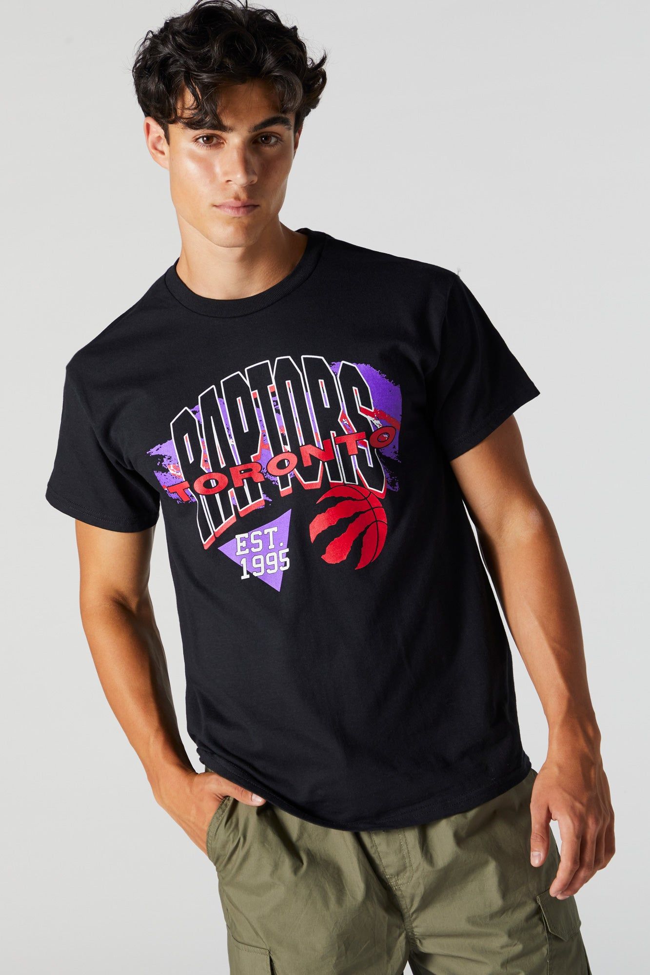 Toronto Raptors Graphic T-Shirt sold by Charlotte Russe