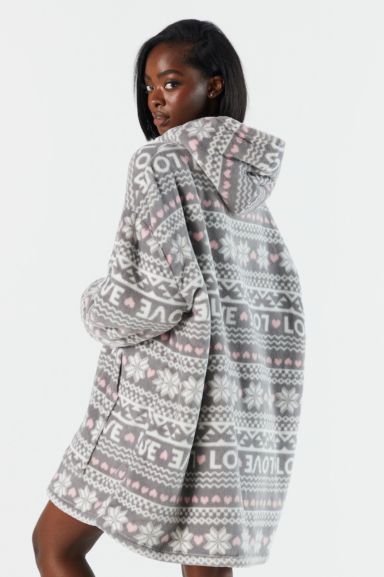 Snowflake Print Humungo sold by Charlotte Russe product image thumbnail 2