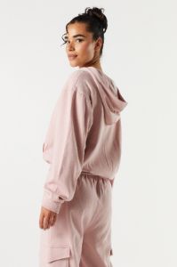 Cali Graphic Fleece Zip-Up Hoodie sold by Charlotte Russe