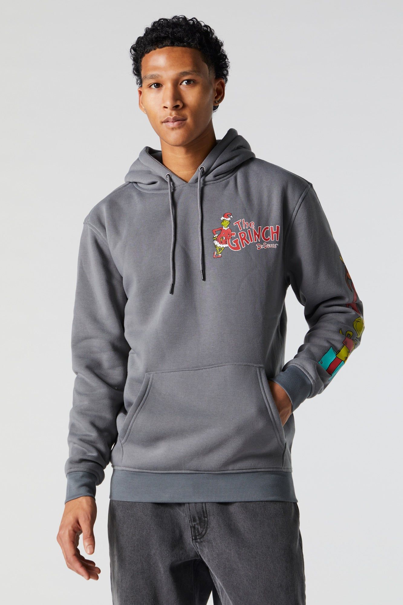 The Grinch Graphic Fleece Hoodie sold by Charlotte Russe