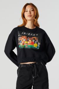 Friends Graphic Fleece Sweatshirt sold by Charlotte Russe