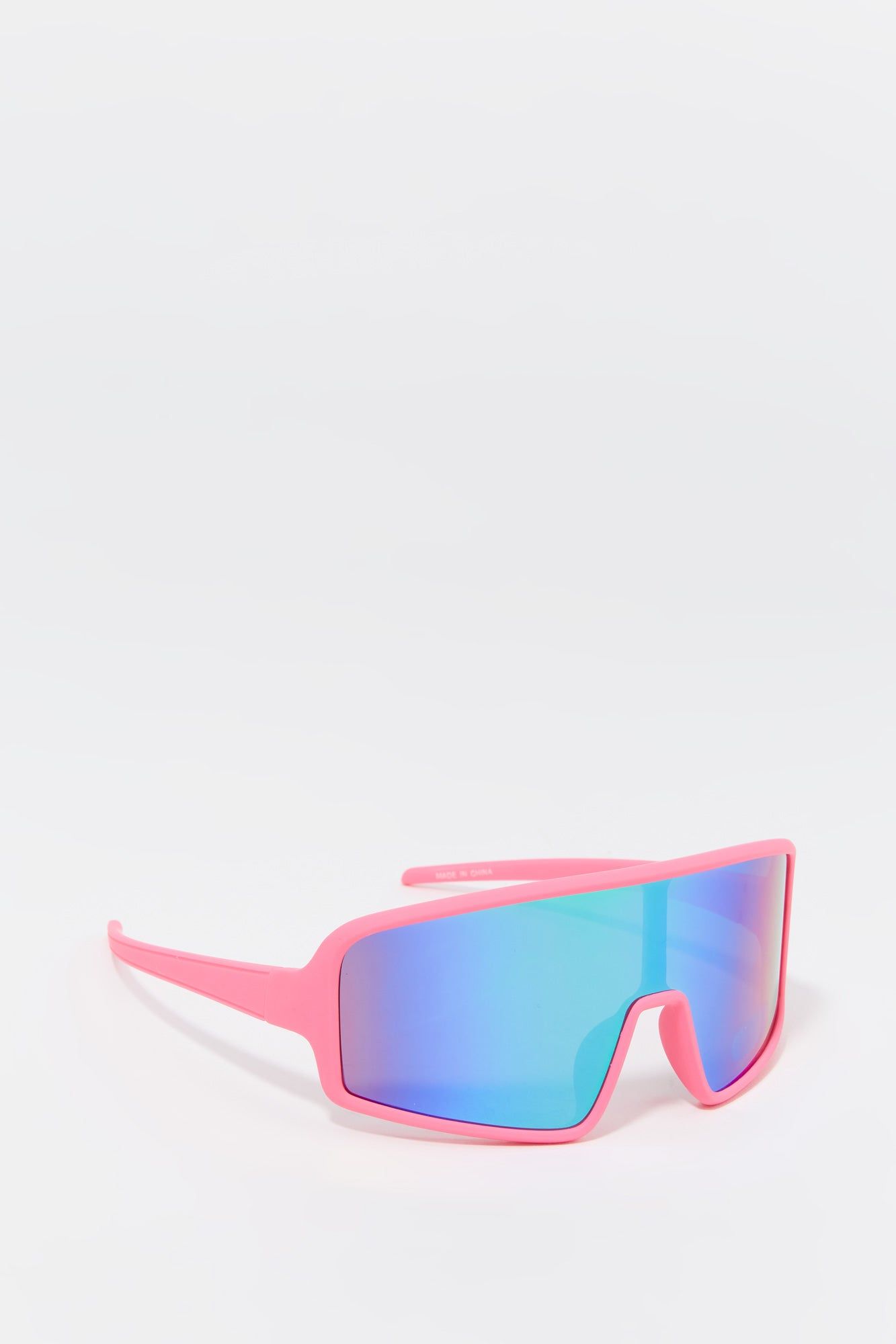 Multicolour Lens Shield Sunglasses sold by Charlotte Russe product image thumbnail 2