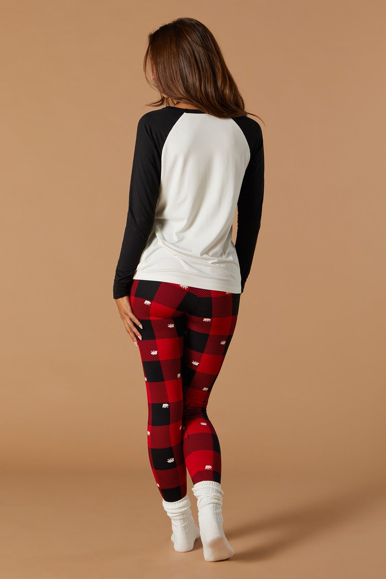 Matching the Family Bear 2 Piece Pajama Set sold by Charlotte Russe product image thumbnail 5