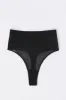 Mesh High-Rise Thong Panty sold by Charlotte Russe