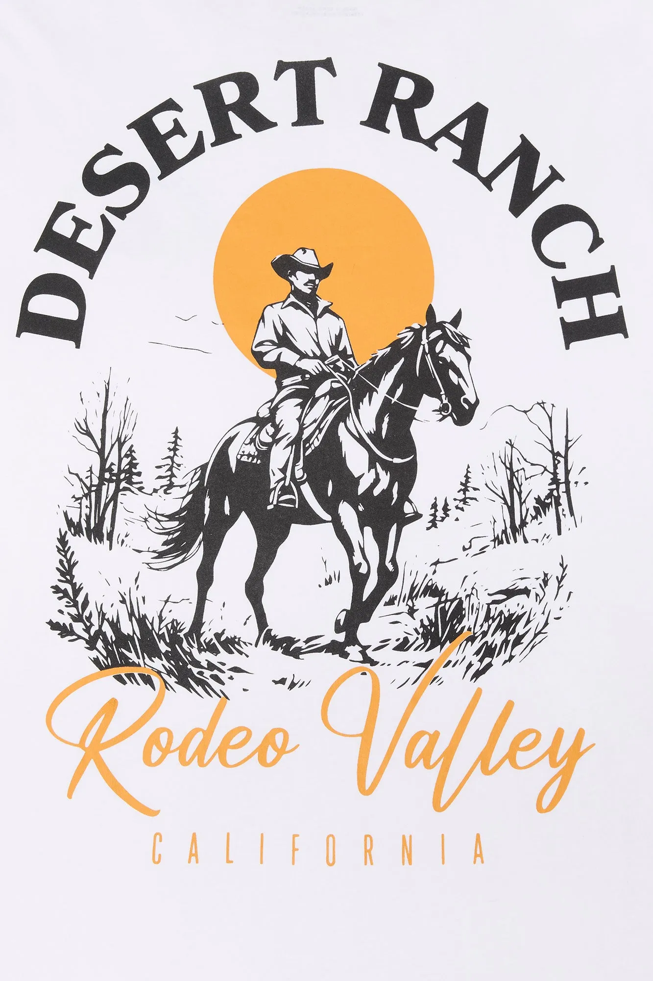 Desert Ranch Graphic T-Shirt sold by Charlotte Russe product image thumbnail 5