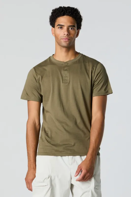 Henley T-Shirt sold by Charlotte Russe
