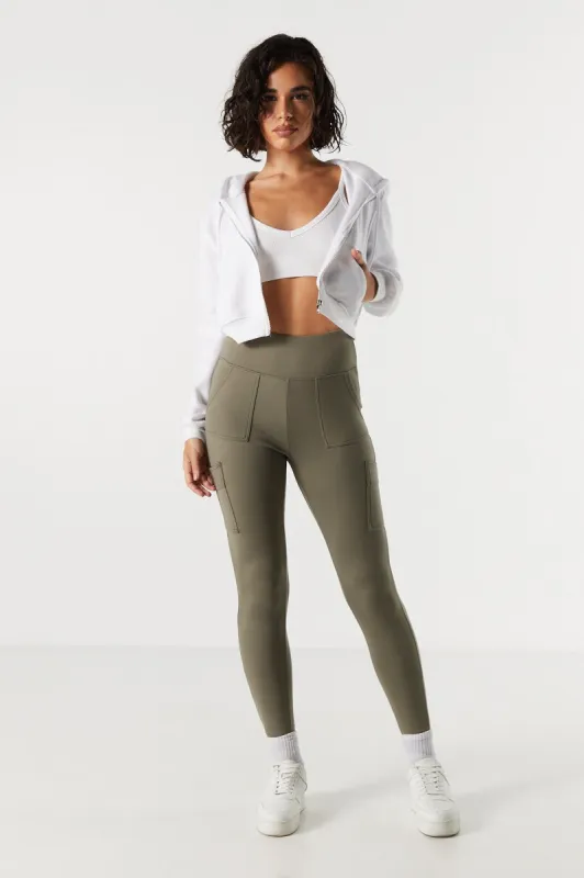 Super Soft Multi Pocket Legging sold by Charlotte Russe