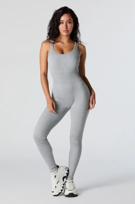 Sommer Ray Active Seamless Ribbed Jumpsuit sold by Charlotte Russe