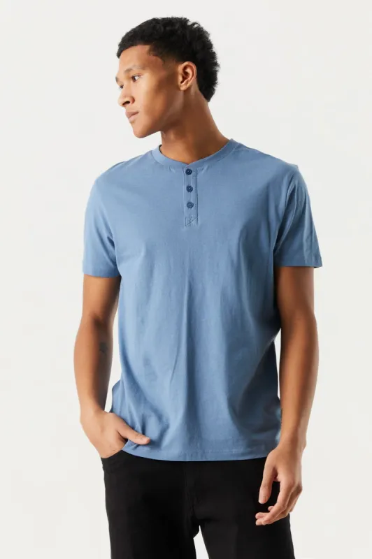 Basic Buttoned T-Shirt sold by Charlotte Russe