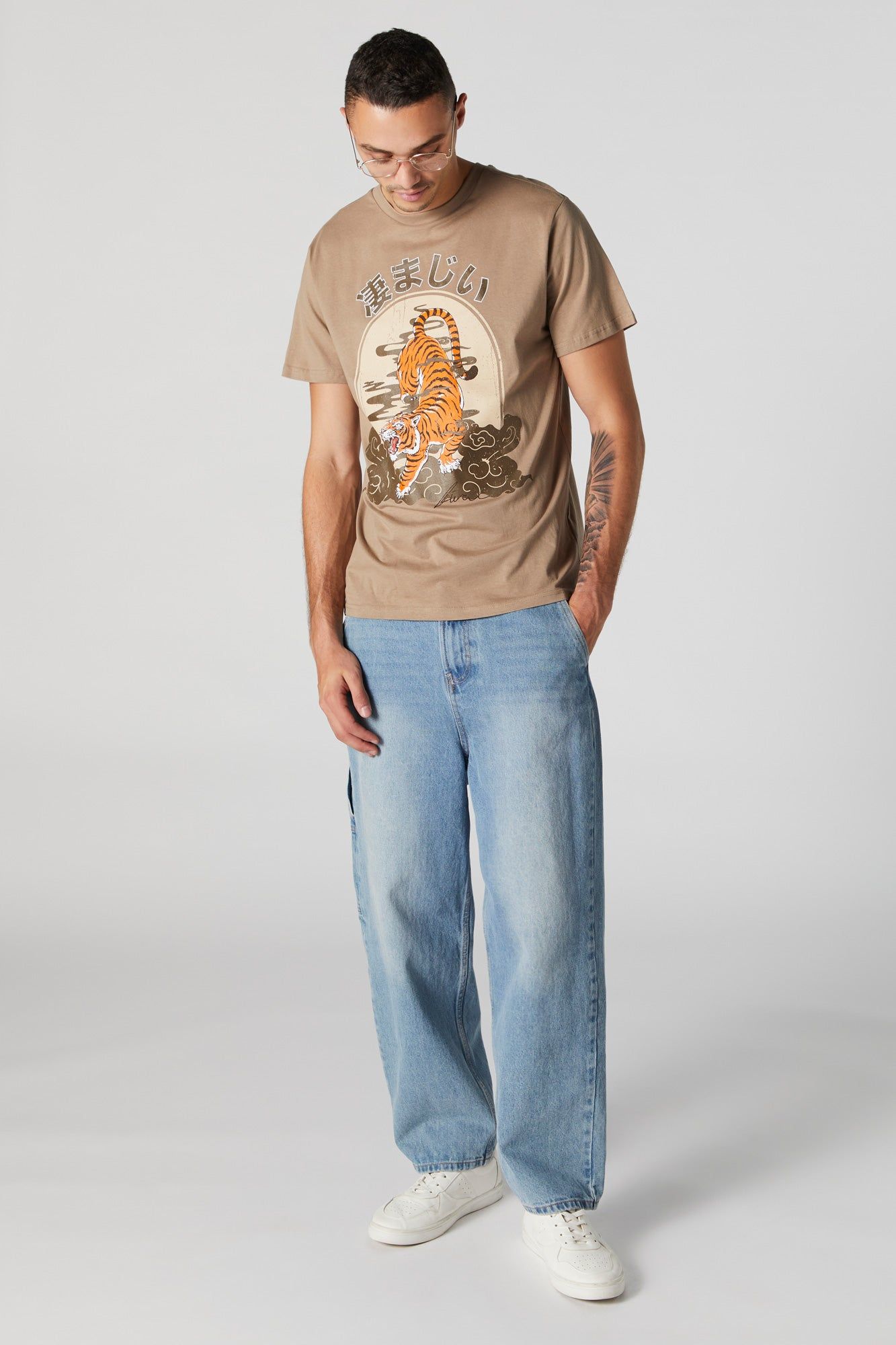 Tiger Graphic T-Shirt sold by Charlotte Russe product image thumbnail 3