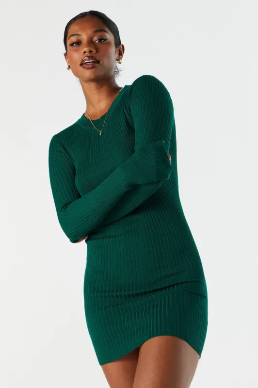 Ribbed Knit Bodycon Mini Dress sold by Charlotte Russe