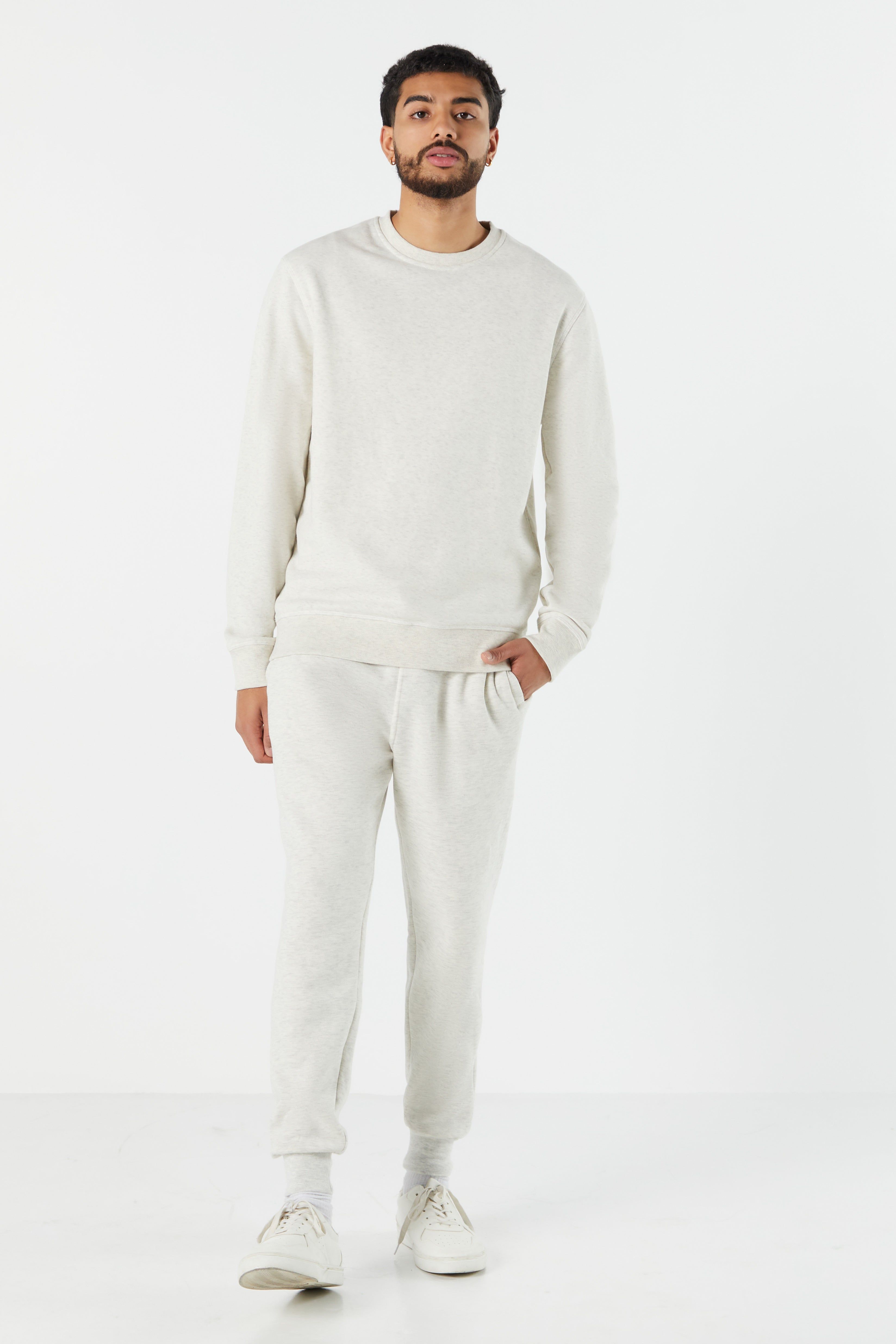 Solid Colored Fleece Sweatshirt sold by Charlotte Russe product image thumbnail 3