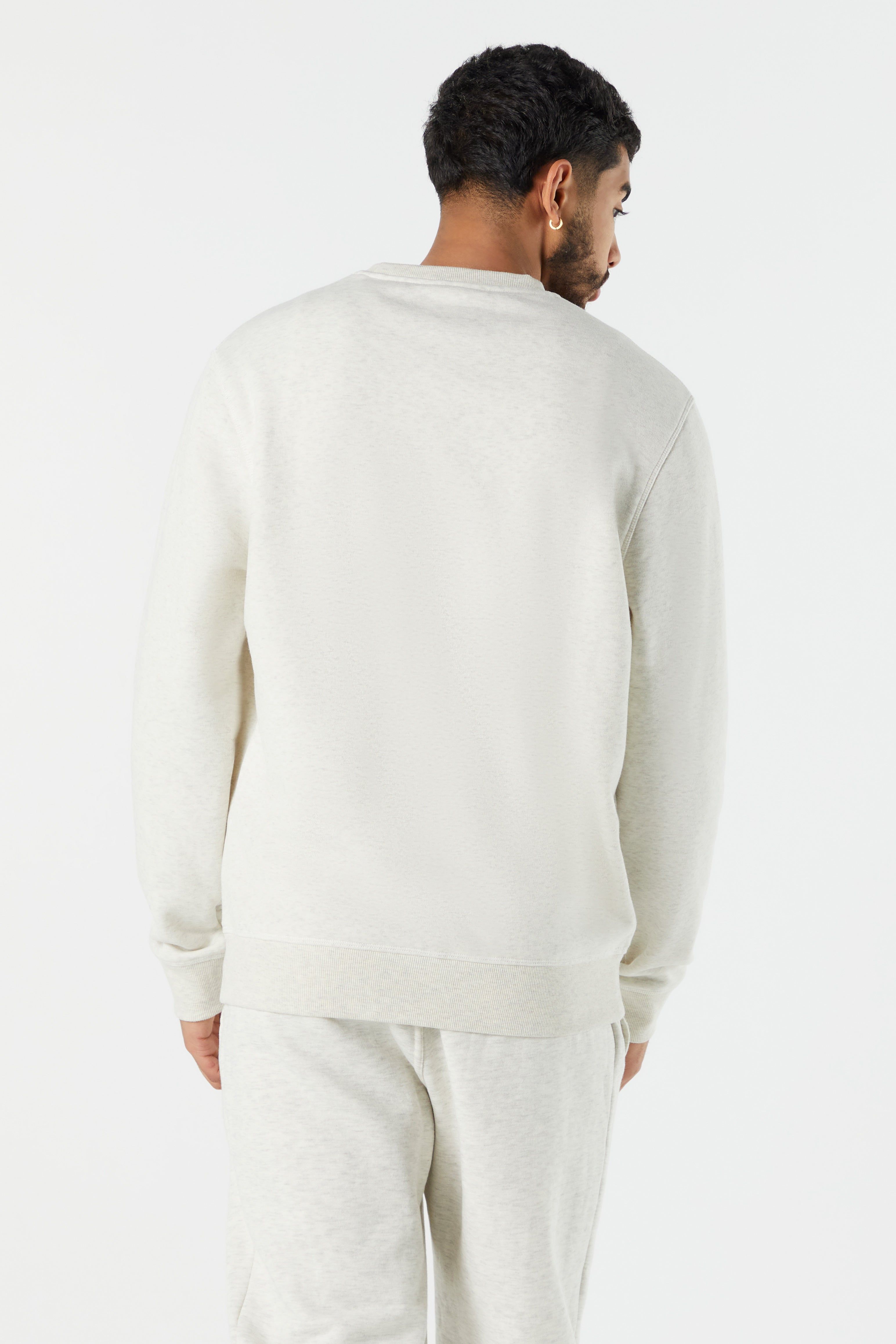 Solid Colored Fleece Sweatshirt sold by Charlotte Russe product image thumbnail 2