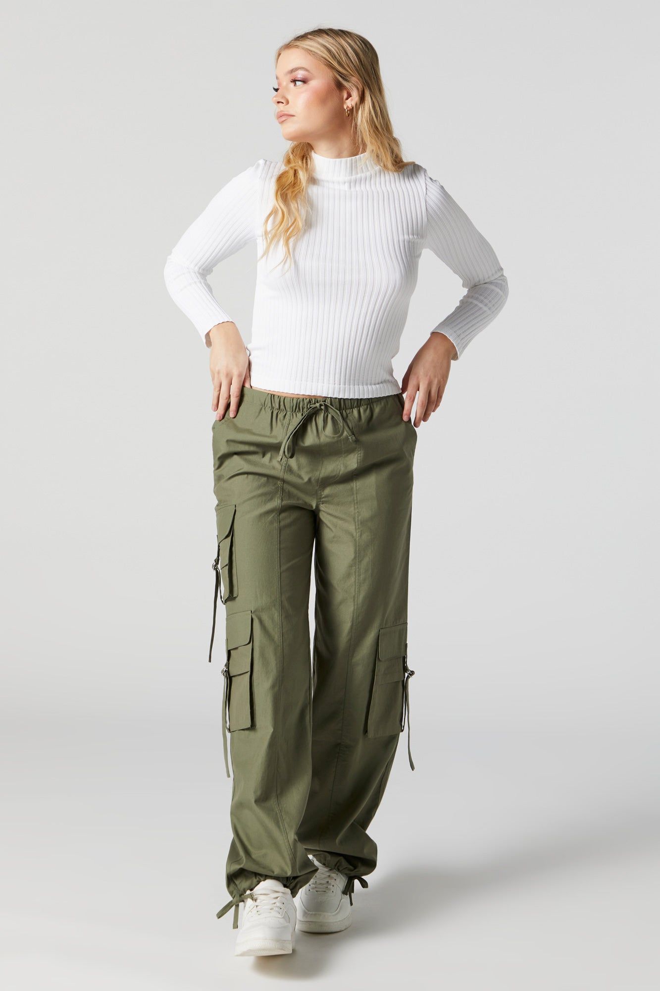 Colored Utility Cargo Jogger sold by Charlotte Russe product image thumbnail 5