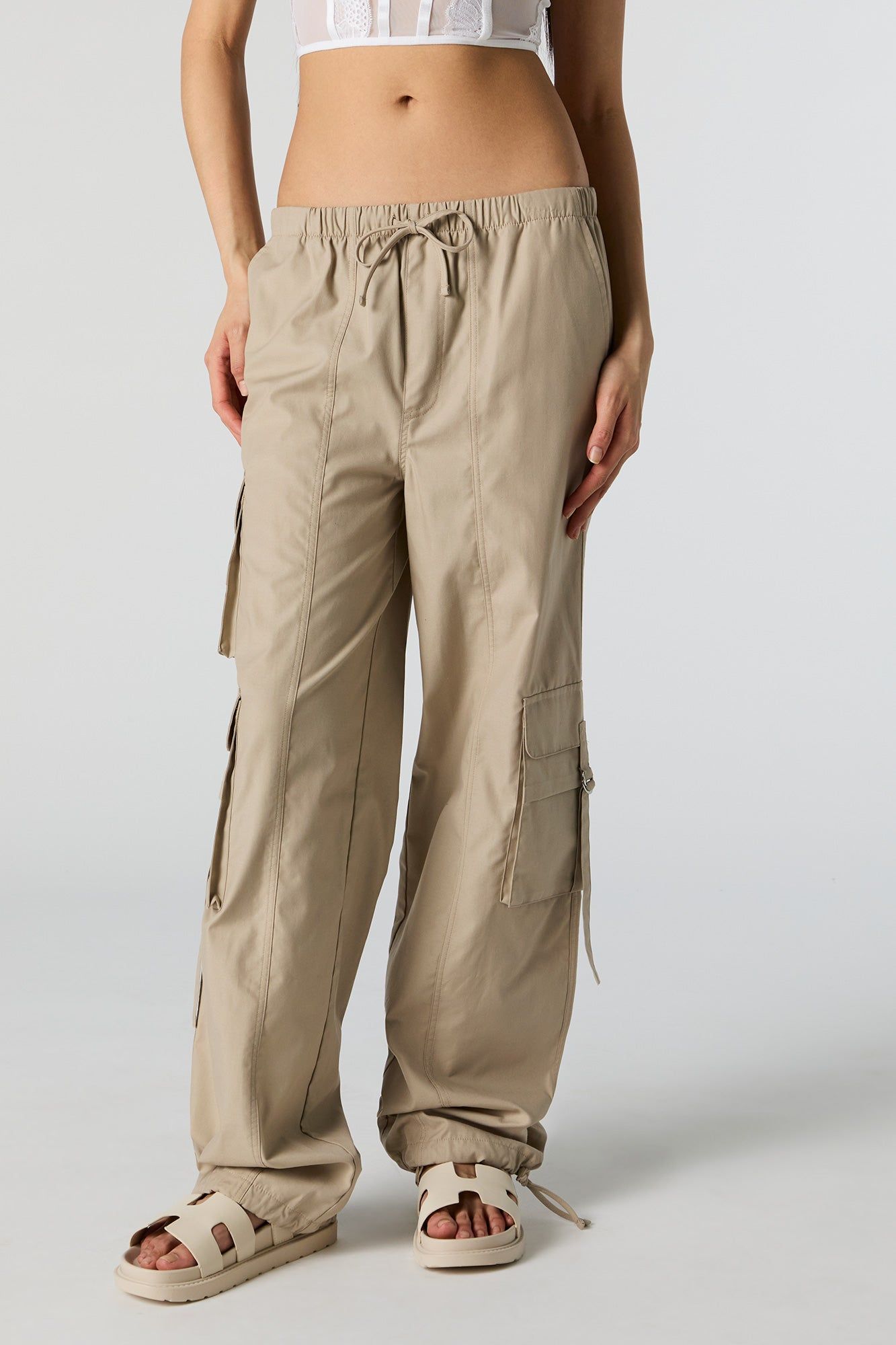 Colored Utility Cargo Jogger sold by Charlotte Russe product image thumbnail 2