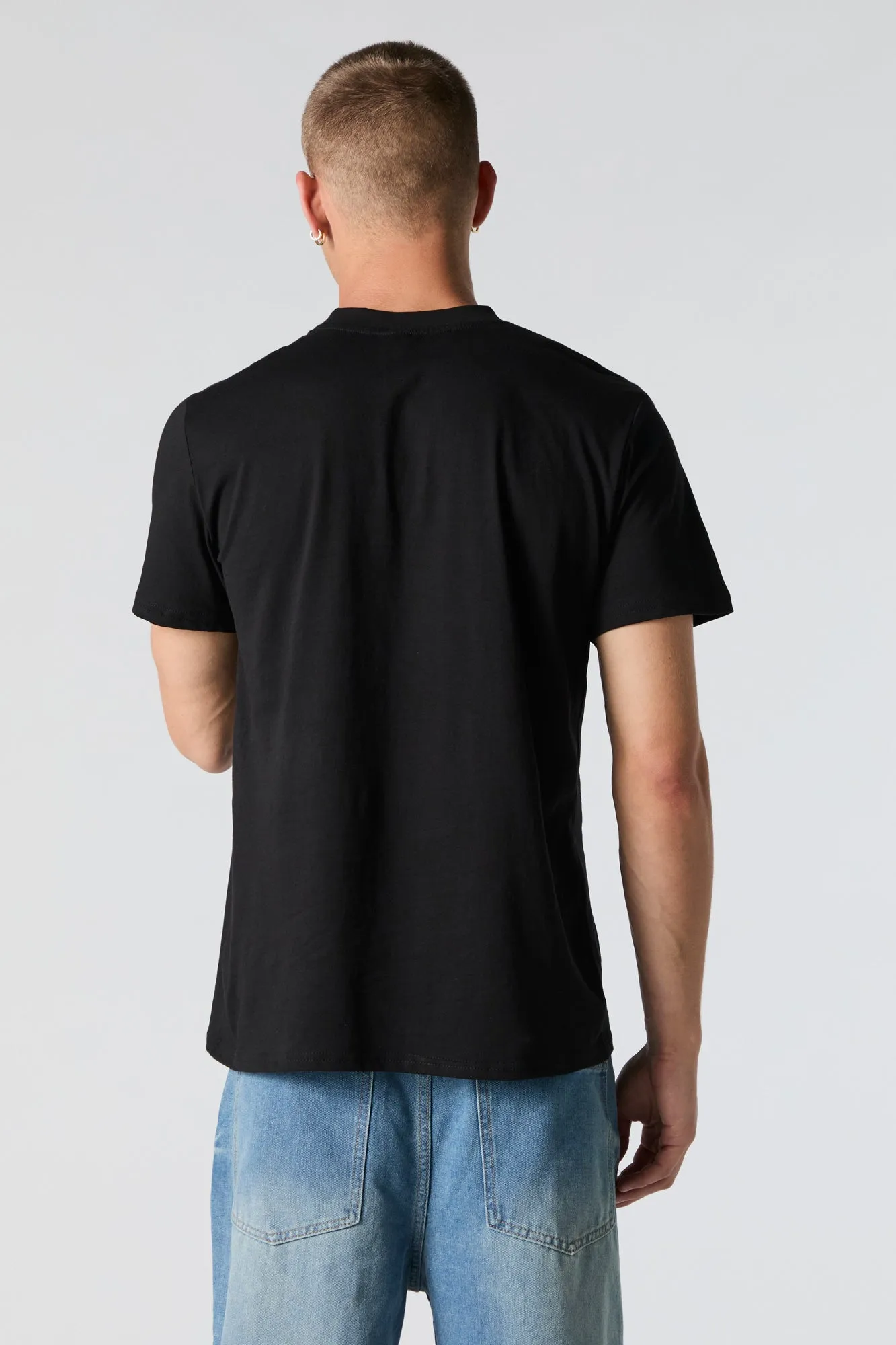 Cream Graphic T-Shirt sold by Charlotte Russe product image thumbnail 4