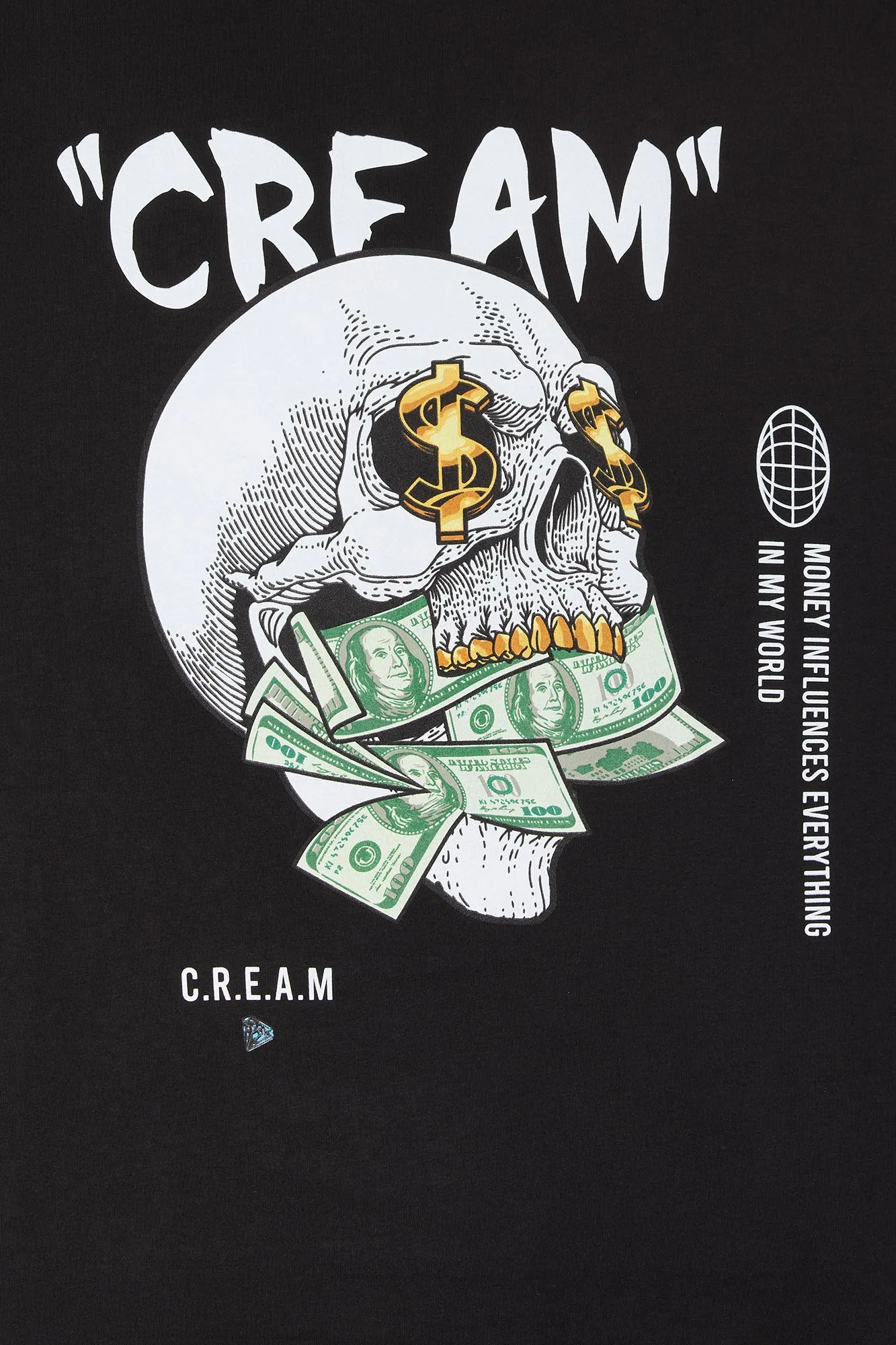 Cream Graphic T-Shirt sold by Charlotte Russe product image thumbnail 2