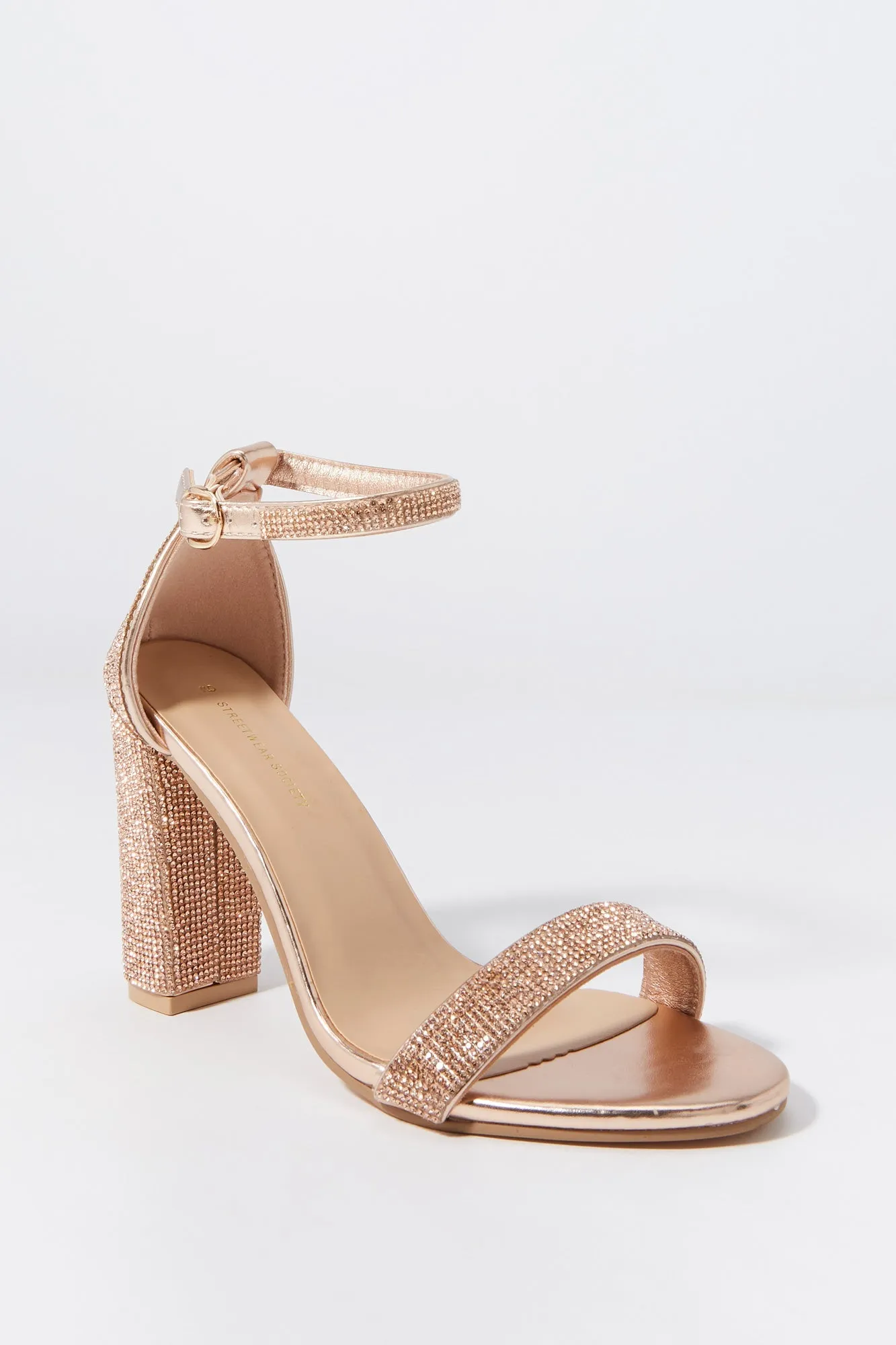 Rose Rhinestone High Heel sold by Charlotte Russe product image thumbnail 2