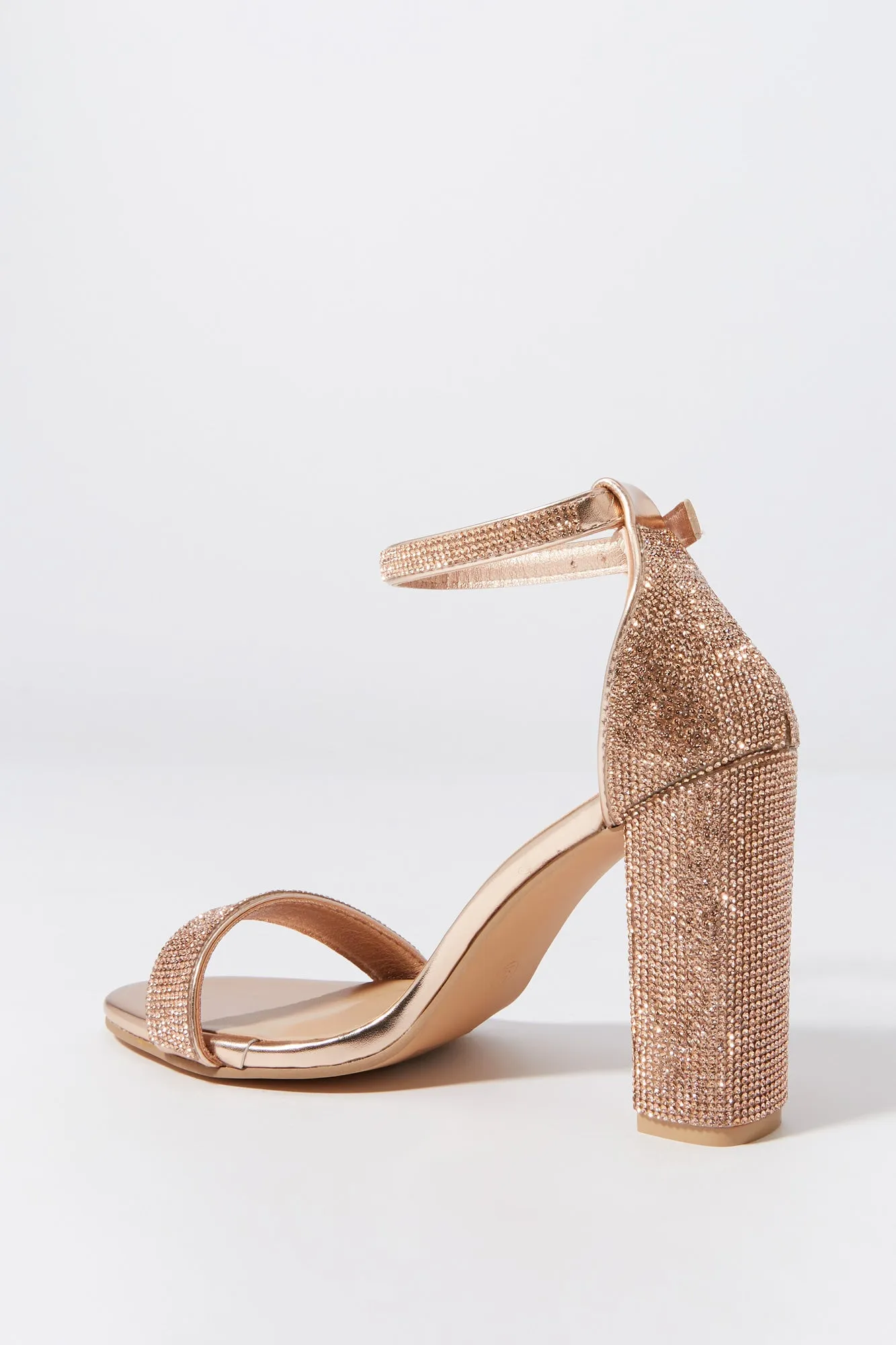 Rose Rhinestone High Heel sold by Charlotte Russe product image thumbnail 3