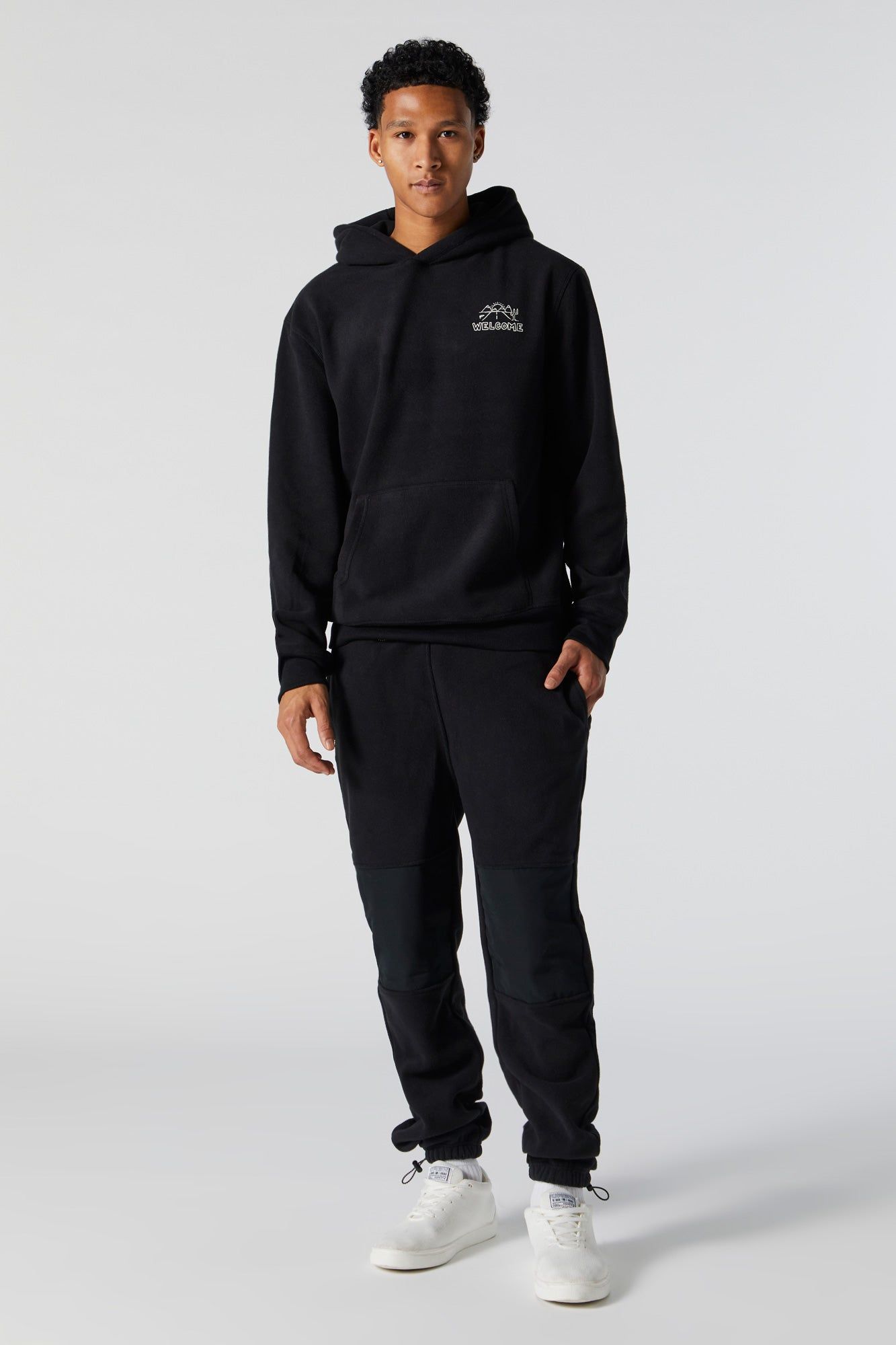 Polar Fleece Jogger sold by Charlotte Russe product image thumbnail 4