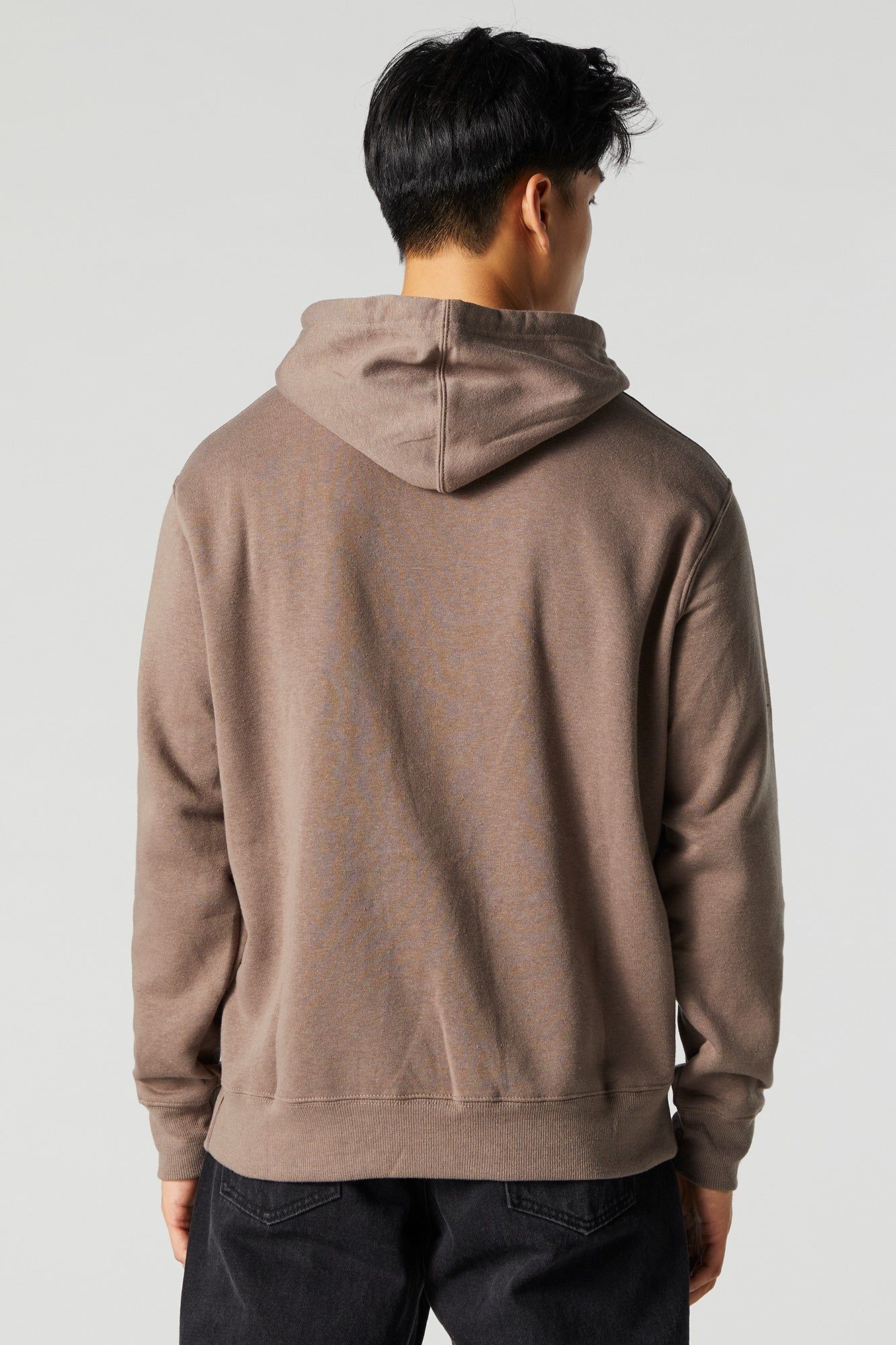 Solid Fleece Hoodie sold by Charlotte Russe product image thumbnail 3