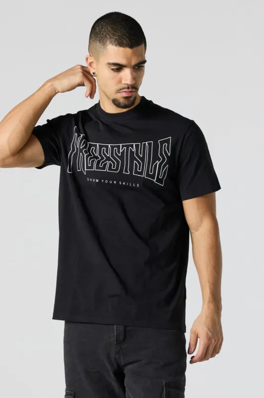 Freestyle Graphic T-Shirt sold by Charlotte Russe