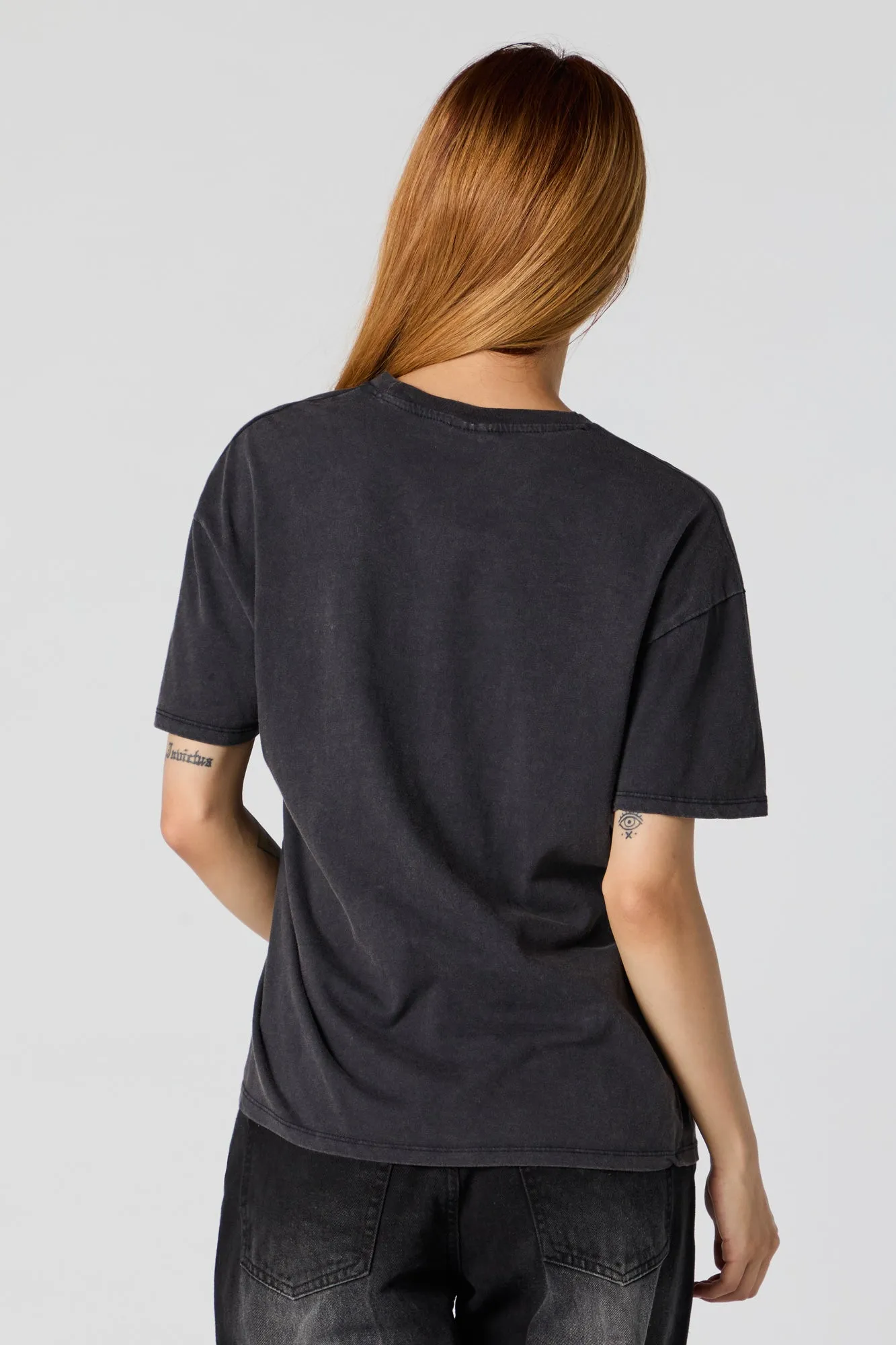 NYC Dream Team Embroidered Boyfriend T-Shirt sold by Charlotte Russe product image thumbnail 3