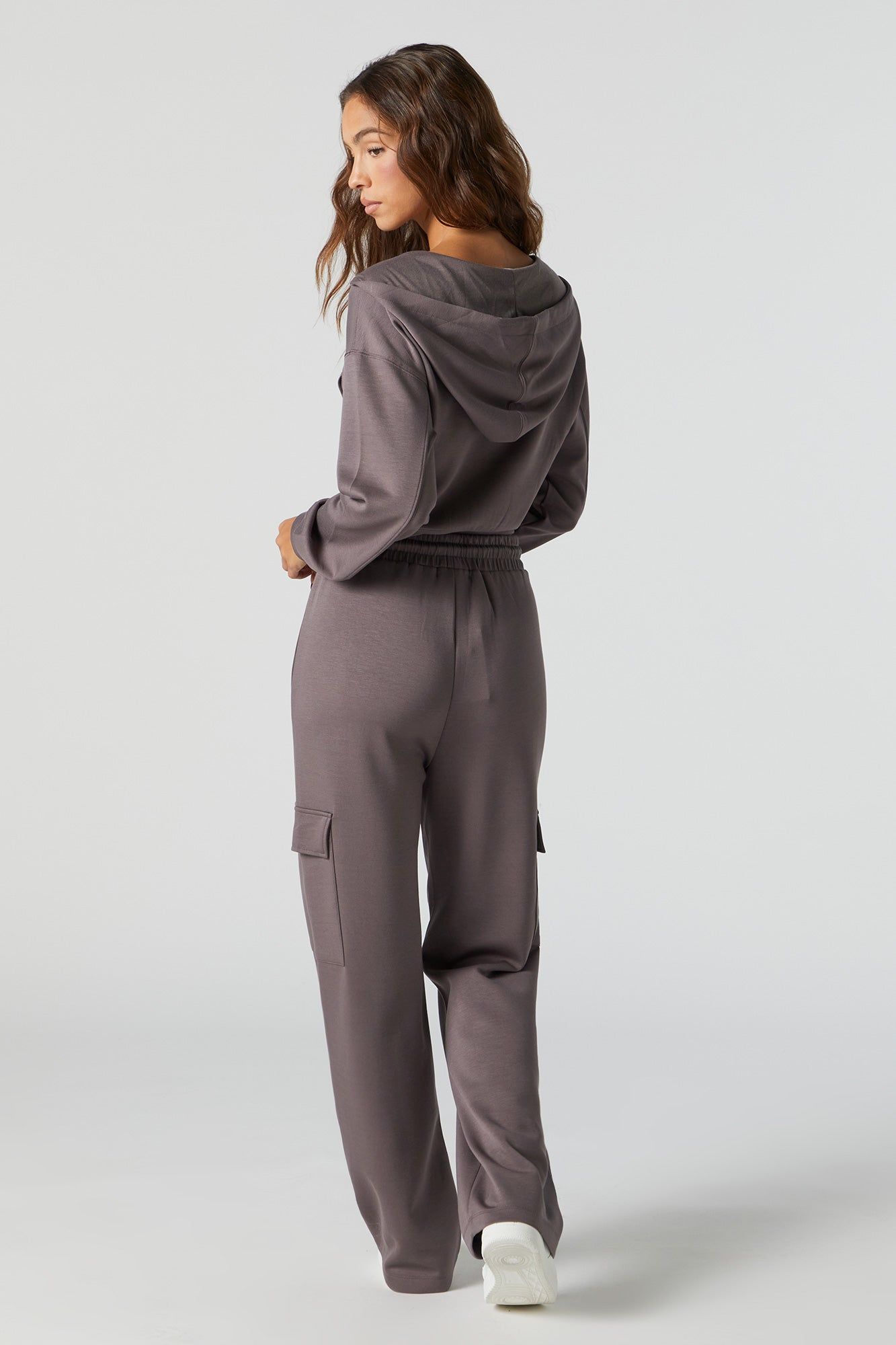 Active Wide Leg Cargo Pant sold by Charlotte Russe product image thumbnail 3